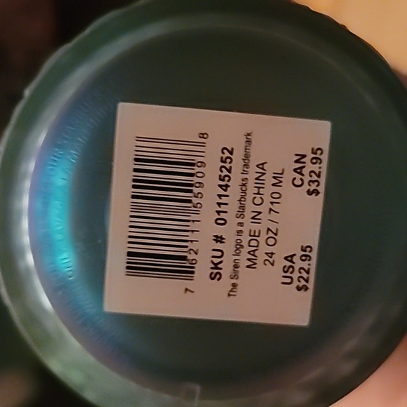 Starbucks 2023 Halloween Soft Touch Jeweled 24oz Cup Tumbler Venti - Picture 10 of 10